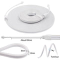 Tuya WiFi Smart WS2811 RGBIC LED Neon Light 12V 24V Waterproof Flexible LED Strip Light Bluetooth LED Tape Ribbon Bedroom Decor
