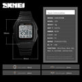SKMEI 1278  Chrono Countdown Men Wristwatch  Casual Outdoor Male Clock Luminous montre homme Digital Dual Time Sport Mens Watche