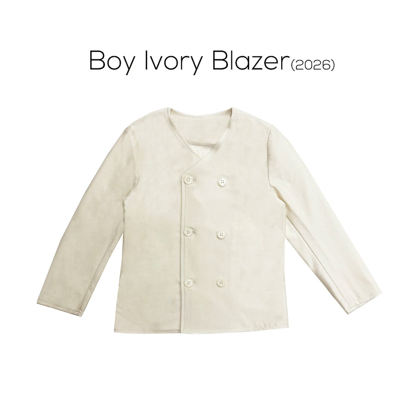 AP Spanish Sunset Collection SS26 Girls Puff Sleeves Dress Embroidery Sweater Boy V-neck Blazer Brothers Sisters Family Matching