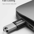 Baseus USB 3.1 OTG Adapter USB Type C to USB Female Converter For Macbook Pro Air Samsung S22 Xiaomi USB-C USBC OTG Connector