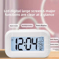 Bedside Table Alarm Clock Date Temperature Function Children's Bedroom Clock Home Offices Desktop Clock Desk Decor Digital Child