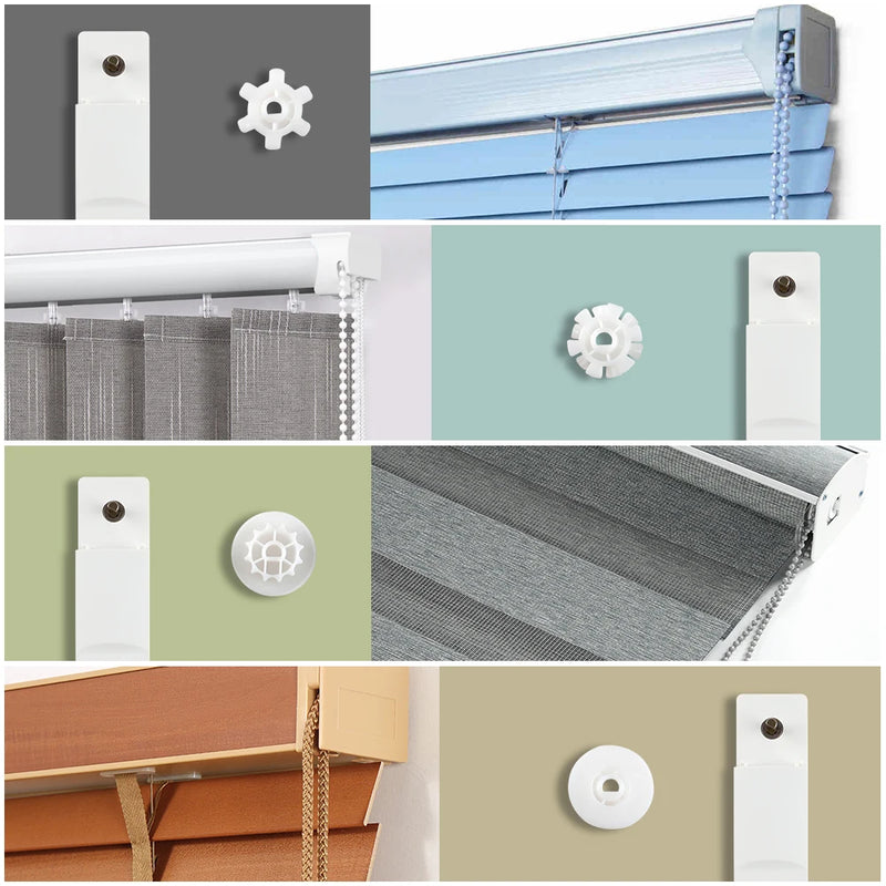 Zemismart Zigbee Smart Roller Shade Driver Electric Blinds Motor Power By Battery Works with Tuya Alexa Google Home Yandex Voice