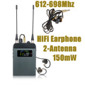 Leicozic PM10 True Diversity Stereo Wireless In Ear Monitoring System 150M 2x150mW Hifi Sound System In-Ear IEM Pro Stage Audio