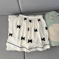 2 Summer Short-Sleeve Pajama Set for Women, Comfortable | SAMAG