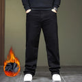 Extra Large Size 48 Men's Jean Straight Leg Loose Denim | SAMAG