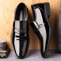 2026 New Men's Formal Dress Shoes, Formal Business High Gloss Slip on Loafers, Comfortable and Casual Men's Driving Boat Shoes