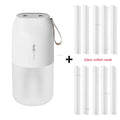 300ml Dual Sprayer Air Humidifier 2000mAh USB Rechargeable Battery Wireless Aroma Mist Maker Fogger Diffuser Light Umidificador