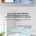 Freezer Large Capacity Frozen Display Refrigerated Fresh-keeping Glass Horizontal Ice Cream Cabinet