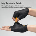 ROCKBROS Bicycle Half Finger Gloves Summer Breathable | SAMAG