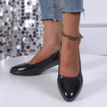 Slip-on Women's Shoes 2026 Autumn Style Shallow Comfortable Work Shoes Casual Fashion High Heels Large Size 36-43