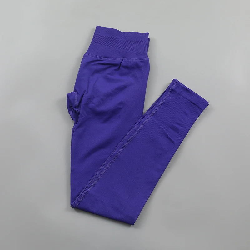 Women Impact High Waist Yoga Leggings Breathable Stretchy - View 4 | SAMAG
