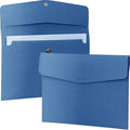 A4 Portable File Storage Bag Durable PU Material Expandable Folder - Popular File Storage Manager