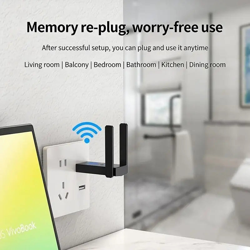 New Wall Penetrating King Network WIFI Router Extender USB Enhancer Signal Amplifier - Visuel 3 | SAMAG