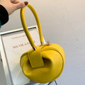 Bowling Spherical Women's Handbag Luxury Brand Designer Hobos Bag Fashion Mini Round Shoulder Bags PU Leather Female Purse