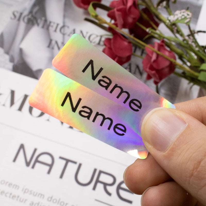 60-500Pcs Custom Waterproof Stickers Personalized Name Labels Stickers For Kids, Back To School Supplies For Kids,