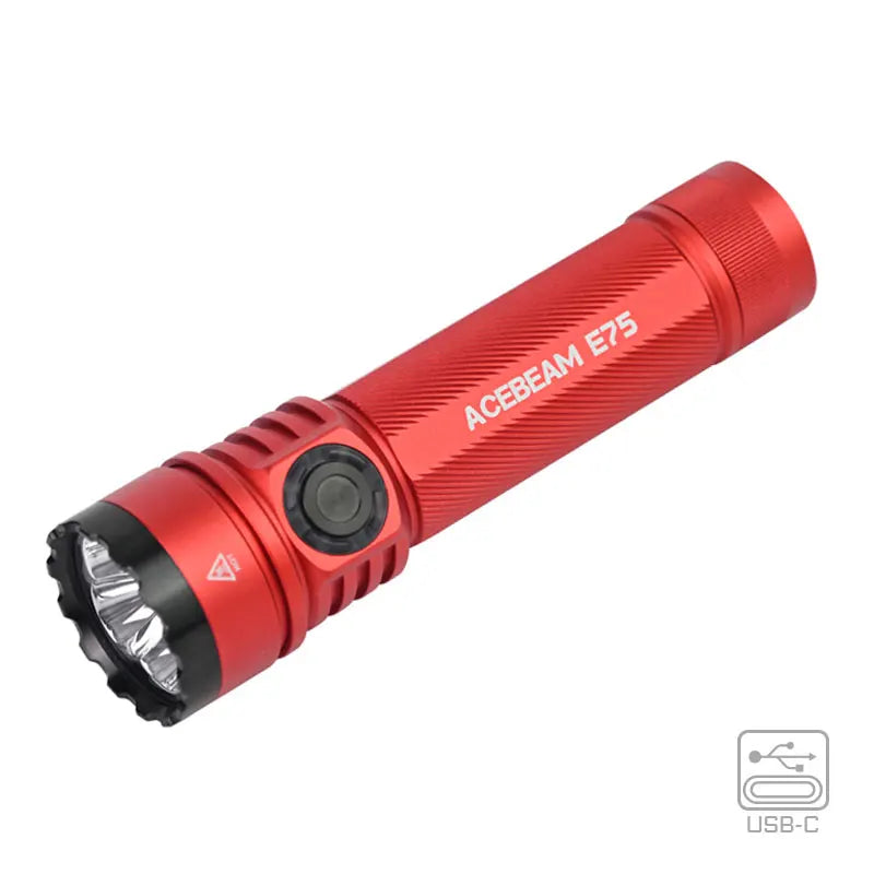 ACEBEAM E75 Quad - Core LED Flashlight USB C Rechargeable - View 11 | SAMAG