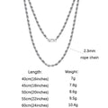 ORSA JEWELS 925 Sterling Silver Chain Necklaces Fashion Party for Men Women DIY Jewelry Simple High Quality 16-24 Inch Wholesale