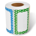 50 - Colorful Blank Handwritten Name Stickers Labels - View 2 | SAMAG