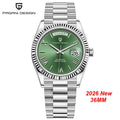 2026 New DD36 Men's Watches PAGANI DESIGN Luxury Automatic Mechanical Watch Men AR Sapphire Glass Business Blue Wristwatch Men ST16 Movt Clock Local Delivery
