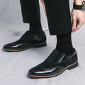 Retro Oxfords Shoes Men Classic Men's Dress Shoes Casual Business Social Brogues Shoes For Wedding