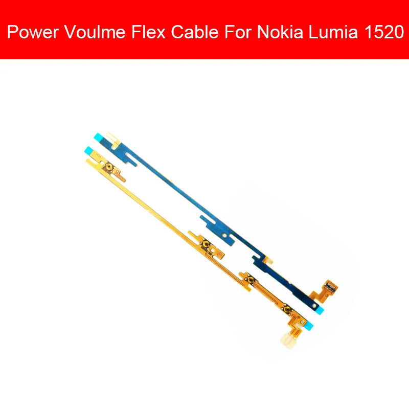 Up/down Volume Flex Cable For Nokia Lumia 720 640XL 1520 920 950XL 820 640 950 1020 925 625 1320 Power Side Key Flex Cable