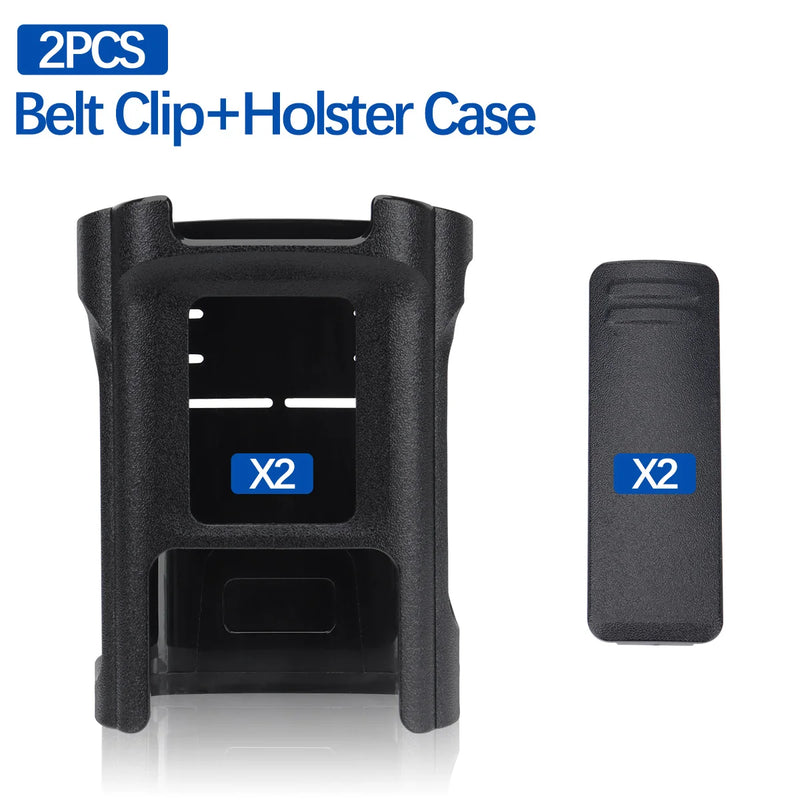 Original Baofeng UV-32/DM-32 Walkie Talkie Belt Clip Carry Holster Case For UV32/DM32 Two Way Ham Radio Accessories For Outdoor
