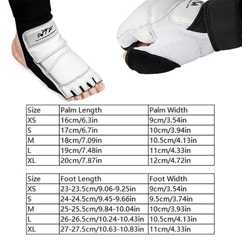 New Half Finger Boxing Gloves Kickboxing Foot Hand - View 6 | SAMAG