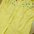 Real Photo Pearls Beads Stitch Cotton Loose Casual Shirts - View 4 | SAMAG