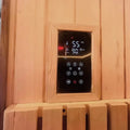 Wholesale Canadian Hemlock Red Cedar Traditional Solid Wood Eco Friendly Steam Sauna Tub for Villa Outdoor Custom