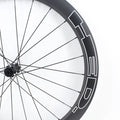 New 700C Road Bike Matt UD Full Carbon Bicycle Direct pull Thru Axle Disc brake wheelset carbon tubular clincher tubeless rims