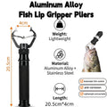 Fish Lip Gripper Pliers with Lanyard - Rust-Proof | SAMAG