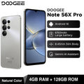 DOOGEE Note56 X PRO Mobile Phone 8.45mm Slim Body 6150mAh Battery Gemini Al Assistant Widevine L1 Android 16 Smartphone NFC