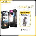 Ulefone Armor 34+ 5G Rugged Phone Smartphone Android 15 25500mAh 66W Up to 32GB+512GB 6.95" 120Hz Display Versatile LED Light