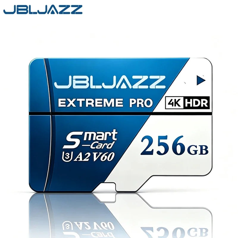 High-Speed Memory Card 128GB 256GB 512GB V30 A2 4K SD Card Micro TF SD Card for Smartphone/Tablet/Camera/Switch/Drone Cross-Use