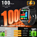 New Smart Watch Man 1000mAh Long Standby Outdoor Smartwatch Men IP68 Waterproof Heart Rate Sport BT Call Big Battery Smart Watch