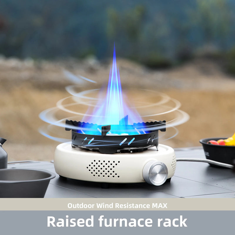 BISINNA Portable Camping Gas Stove 12800W High Power - View 4 | SAMAG