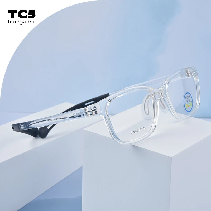 SECG Sports Children Glasses Silicone Optical Spectacle Ultralight Flexible Soft Glasses For Boys And Girls Students Myopia