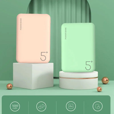 5000mAh Portable Ultra-thin Power Bank With Double USB | SAMAG