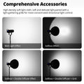 AMBITFUL Q9 Series 60/90/120cm Quick-Release Parabolic Softbox Deep Mouth Octagonal Softbox Standard Bowens Mount