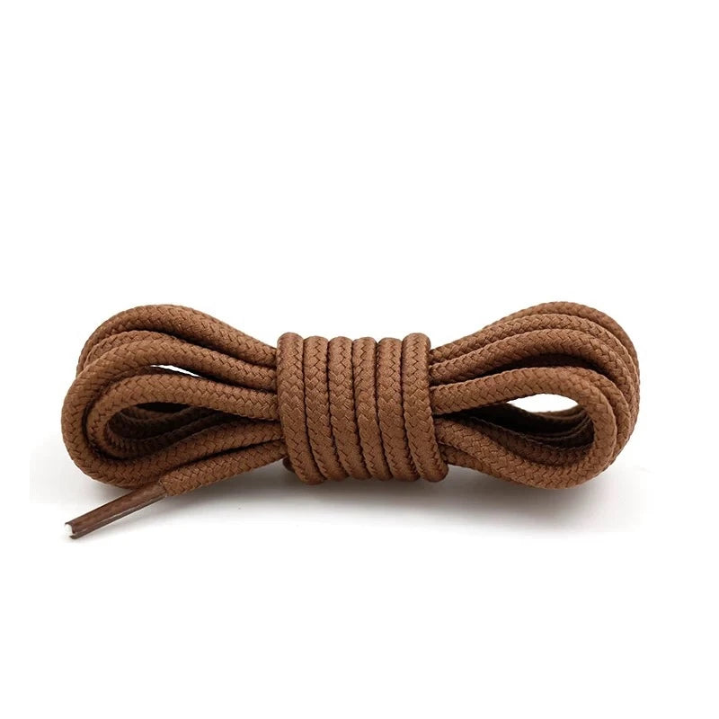 1Pair Round Shoelaces Quality Durable Solid Rope Laces for Shoes Boots Sneakers Shoelace 70/90/120/150cm Strings