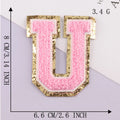 On Clothing Towel English Alphabet Decoration DIY Applique Accessories Patches Clothing Badges Clothes Embroidery Appliques