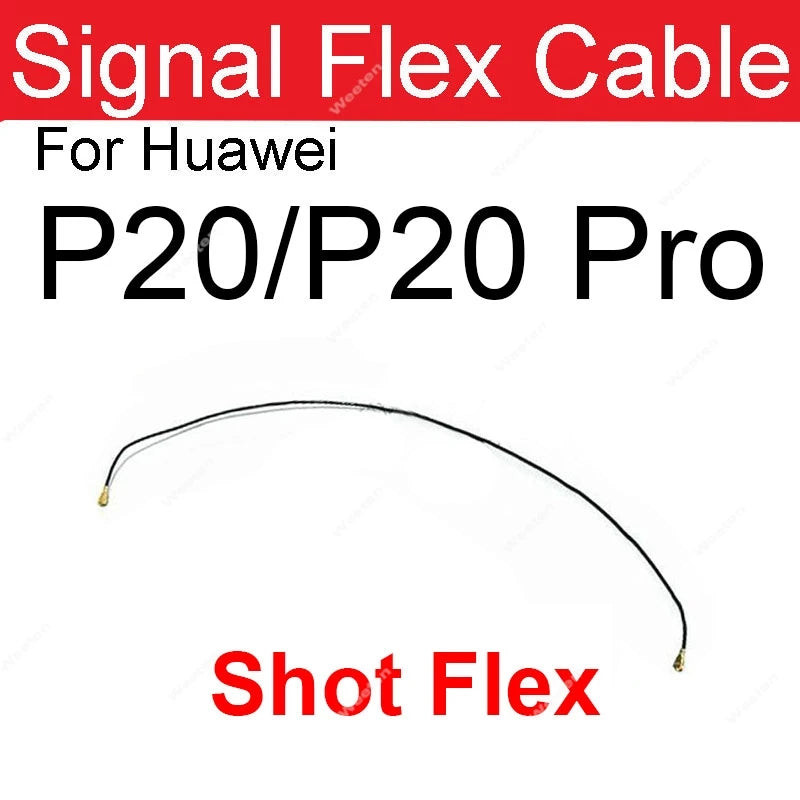 Antenna Signal Flex Cable For Huawei P20 P30 P40 Pro P30 Lite P40 Lite P40 Pro+ Wifi Coaxial Connector Aerial Flex Ribbon