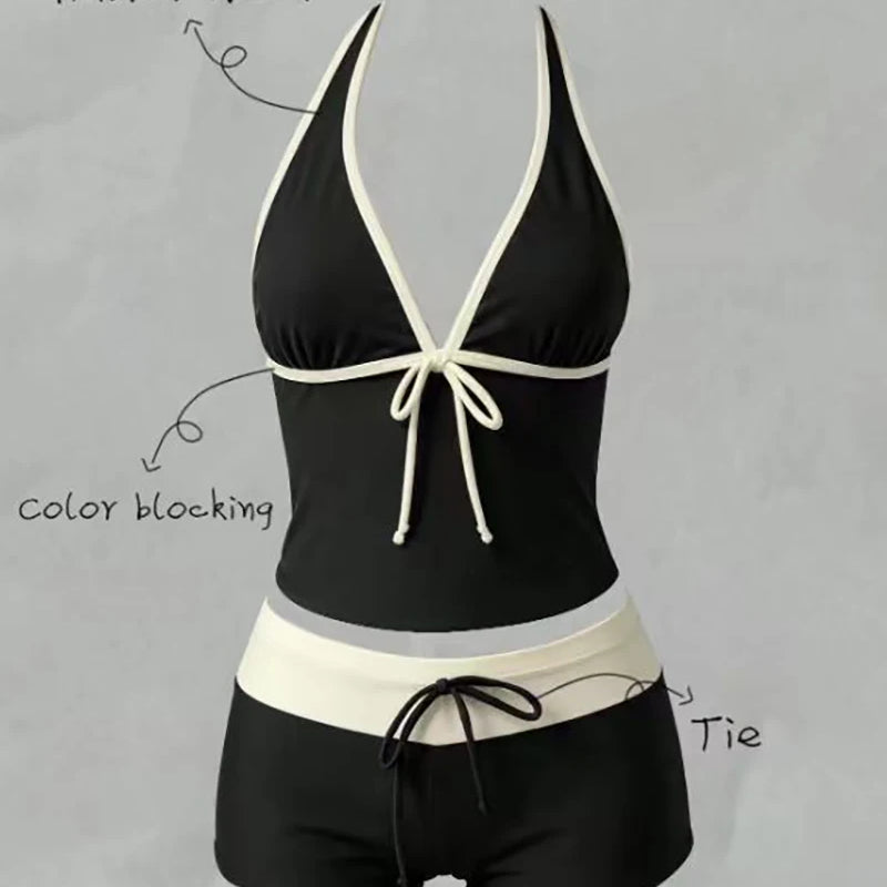 Sexy Women's Swimsuit Polka Dot Tankinis Bikinis Sets | SAMAG