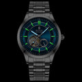 RUIGE High Quality Hollow Mechanical Movement Men's Watch Stainless Steel Fashion Men's Night Light Waterproof Watch