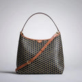 Designer Hobo Bags For Women Luxury Brand High Quality Monogram Canvas Smooth Leather Handle Large Capacity Elegant Shoulder Bag