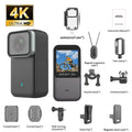 4K HD Action Camera HD EIS Magneti Pocket Video Camera 30m Waterproof WiFi Motorcycle Cam Sport Video Recorder with Memory Card