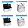 Dog Spa Bathtub with Ozone Pet Multifunctional Bathtub Adjustable Dog Surfing and Grooming Bathtub for Pet Spa
