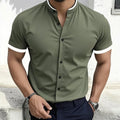 New style fashionable men's short-sleeved shirt | SAMAG