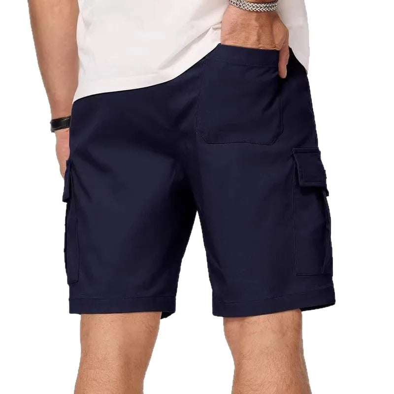 Men's Lightweight Cargo Shorts Multi Pocket Casual | SAMAG