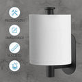 Adhesive Toilet Paper Holder Stainless Steel Tissue Hanger Waterproof Toilet Paper Stand Bathroom Accessories Paper Towels Hold